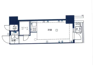 GSプラザ桜木町駅前【2階】の間取り