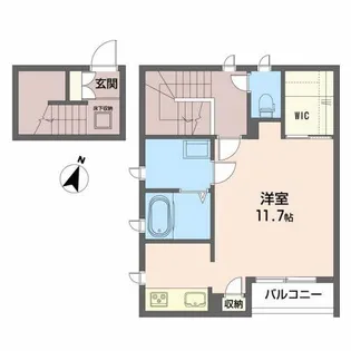 国見パーソナルヒルズ【2階】の間取り