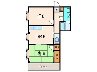 メゾン高橋【3階】の間取り