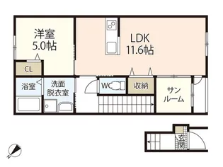 セフィレア【2階】の間取り