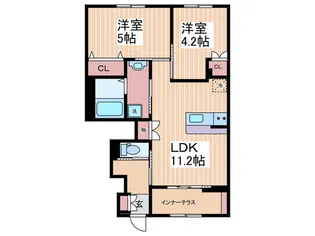 BOTANICA【1階】の間取り