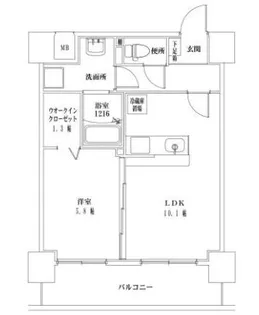 F・STAGE江平 EAST【2階】の間取り