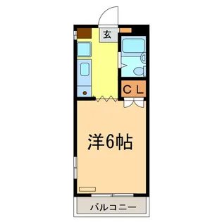 モンパレス小山3号館【2階】の間取り