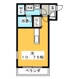 Luna Azul【1階】の間取り