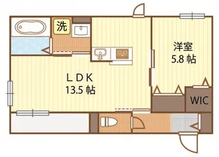 サンレガーロ久喜WESTII【3階】の間取り