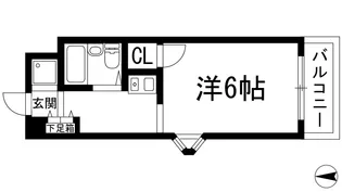 ローレルメゾン【2階】の間取り