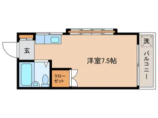 ウィ-ンハイツ【1階】の間取り