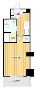 セレニテ新大阪弐番館【9階】の間取り