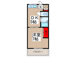 エステ-トピアジュネス【1階】の間取り