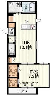 AI.Grandir 高円寺南【1階】の間取り
