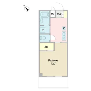 Sarah Garden【2階】の間取り