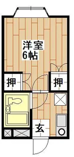 ジョイフルハウスII【2階】の間取り