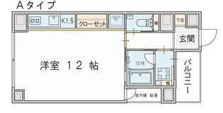 モートレイン土佐堀通【3階】の間取り