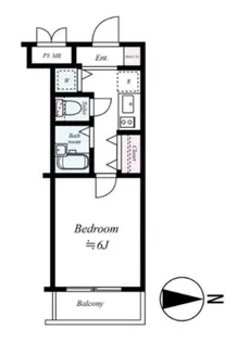 レジオス池上【2階】の間取り