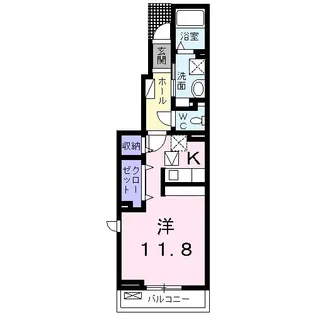 グラン オリエント【1階】の間取り