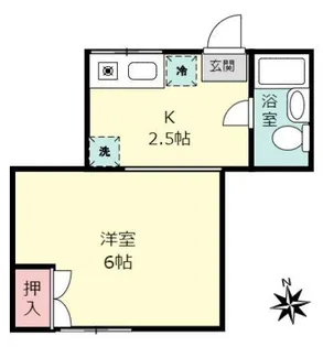 アルトゥーレKANON【2階】の間取り