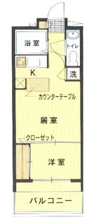 エステートモア天神サクセス【11階】の間取り