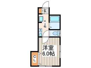 フォーレストII【1階】の間取り