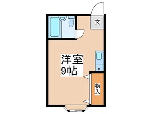 フォレスト野川【1階】の間取り