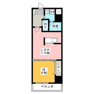 Spring House Koyamachi【5階】の間取り