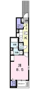 サマーフィールド【1階】の間取り