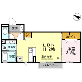 ブルームーン アヤメ【2階】の間取り