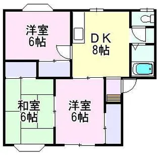 アーバンライフ中野B【2階】の間取り