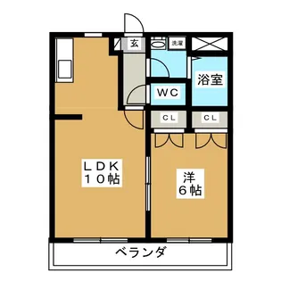 Curatif【3階】の間取り