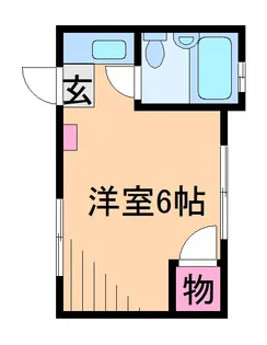 グリーンコーポ日吉【1階】の間取り