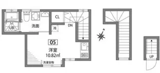 グランエッグス梅ヶ丘Wの間取り