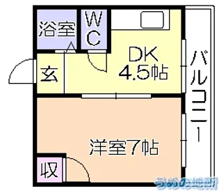 マロンハウス【2階】の間取り