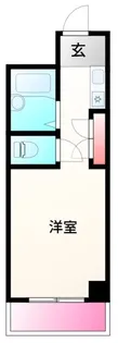 共立リアイアンス四谷V【1階】の間取り