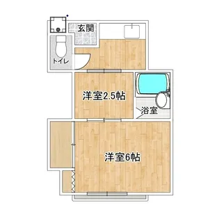 サウザンドサニー【1階】の間取り