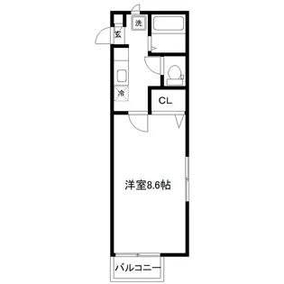 ディアスSH【2階】の間取り