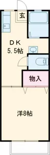エディハイツ【1階】の間取り