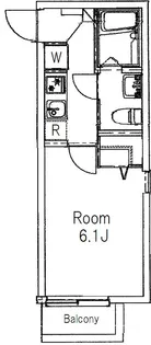 Lily平井【1階】の間取り