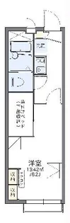 レオパレス畑中III【2階】の間取り