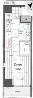 アイル大手町【4階】の間取り