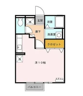 Court Roman【2階】の間取り
