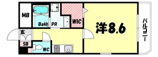 グラン・プリエール【3階】の間取り