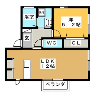 オパール【2階】の間取り