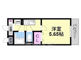 ドリームネオポリス西鴻池【3階】の間取り