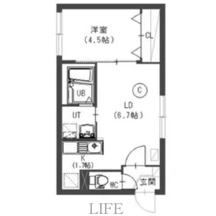 サクセス【3階】の間取り