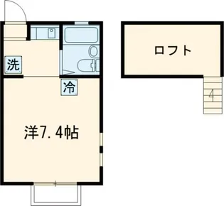 アークエステート23【2階】の間取り