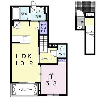 寿粹 II【2階】の間取り