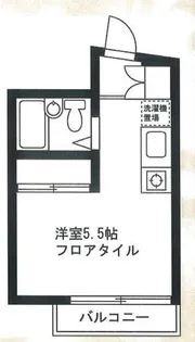 プリムラハセビル【5階】の間取り