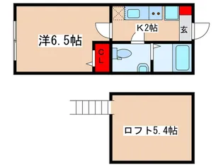 アザーレ・パッシオ百合ヶ丘A【1階】の間取り