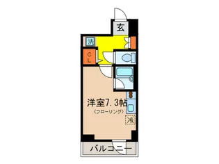 Contento府中【7階】の間取り