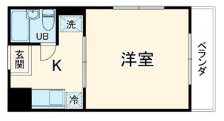 レジデンス楓【2階】の間取り