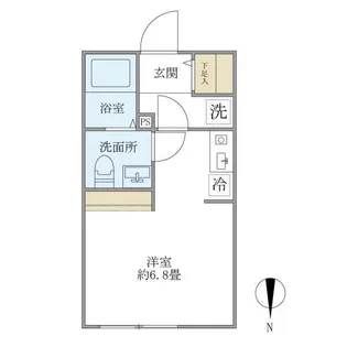 GRAN DOMANE KITAAKABANE【4階】の間取り